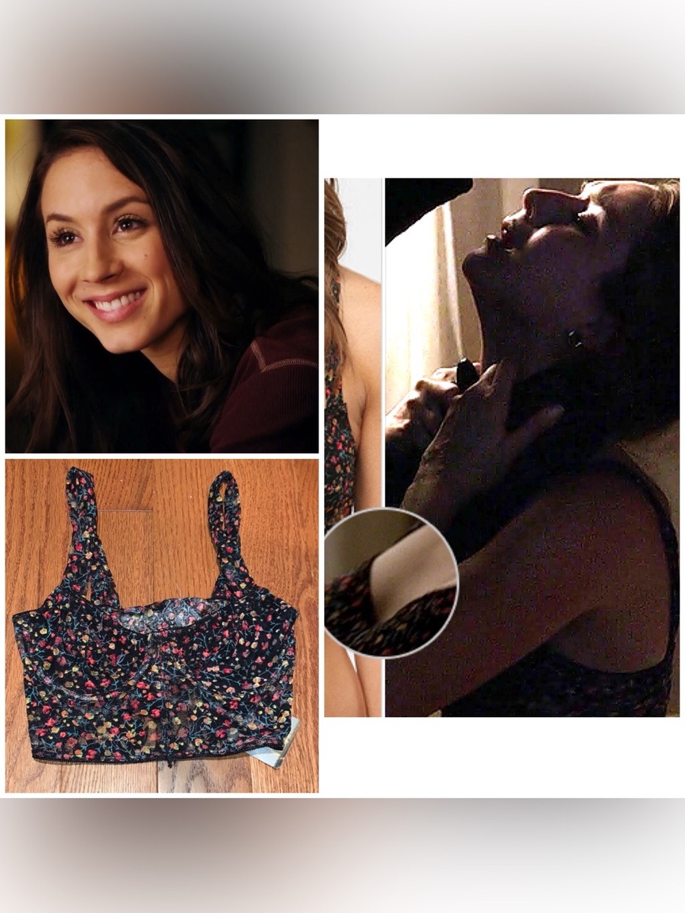 ASO Pretty Little Liars Floral Bralette by Pins & Needles Urban Outfitters
